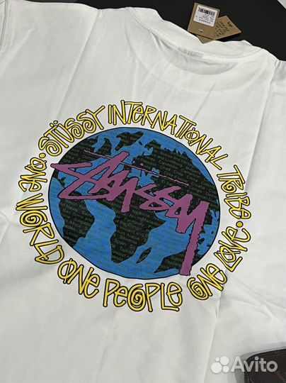 Stussy Golbal tee оригинал