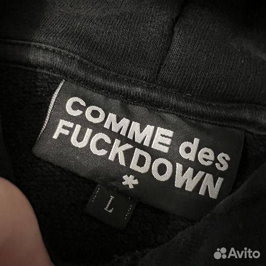 Comme des fuckdown hoodie L