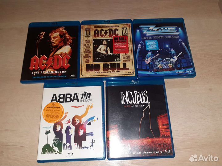Музыкальные Blu-ray Disc. (лицензия)