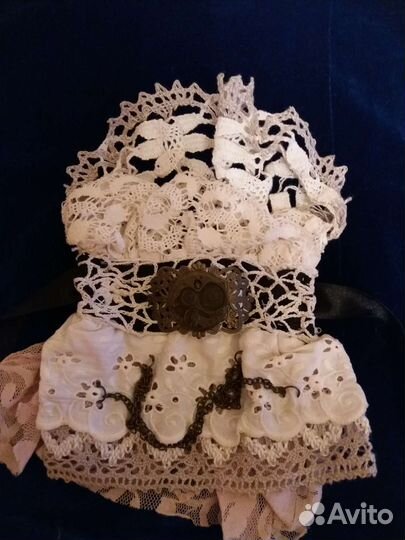 Кружевной воротничок и съемные манжеты