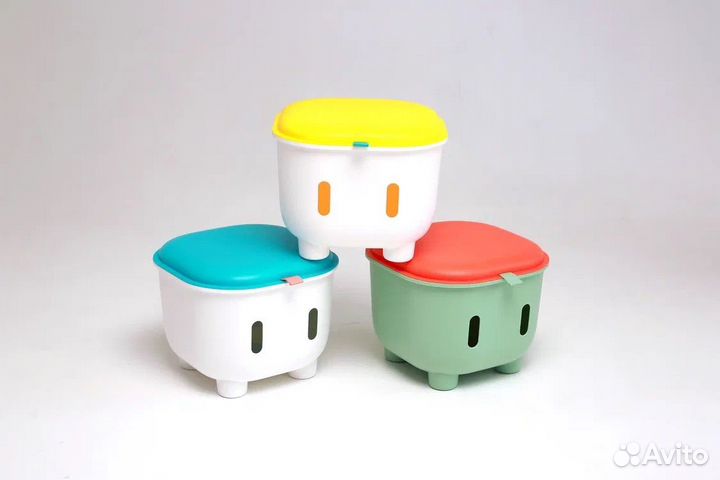 Контейнер для хранения игрушек пластиковый