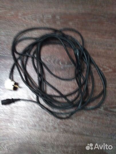 Кабель питания, сетевой шнур, длина 8 метров