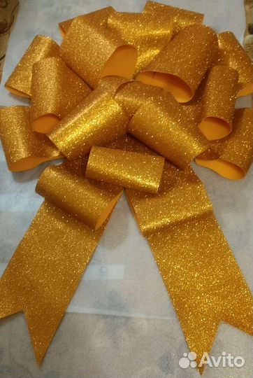 Большой бант на машину