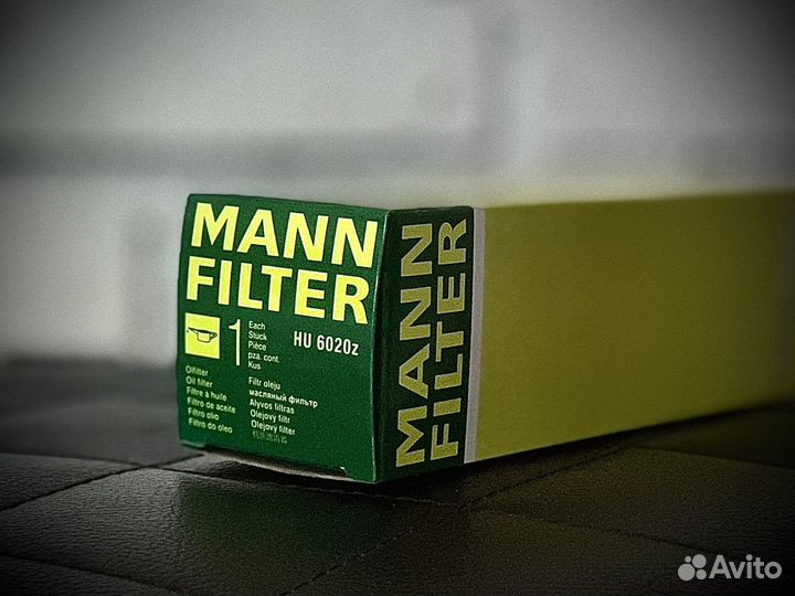 Mann-filter HU 6020 Z Масляный фильтр оригинал