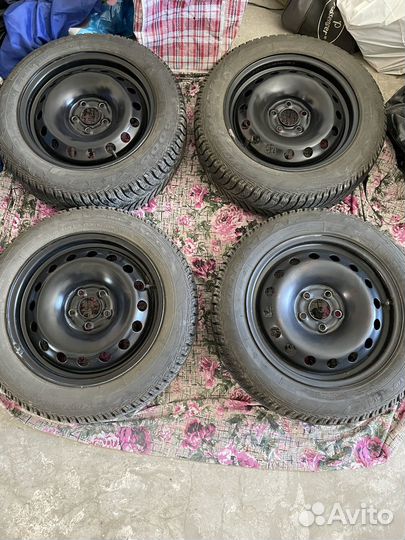 Зимняя резина с дисками r15