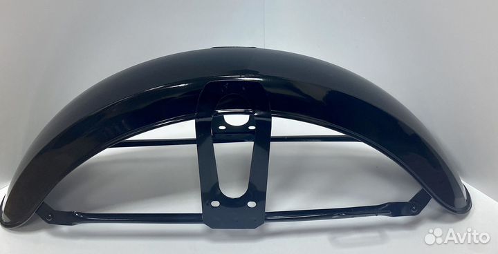 Крыло переднее металлическое на мопед Альфа