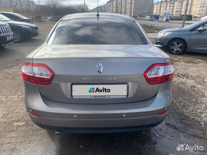 Renault Fluence 2.0 CVT, 2011, 209 000 км