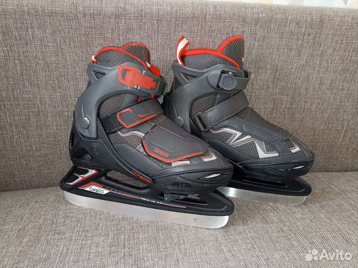 Коньки хоккейные детские oxelo