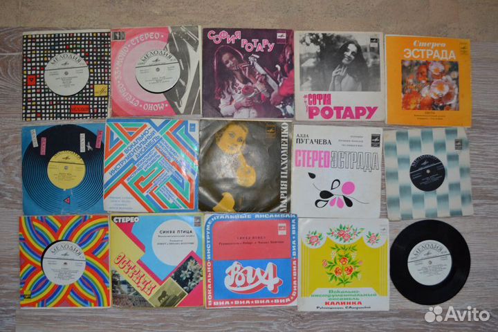 Советские виниловые пластинки