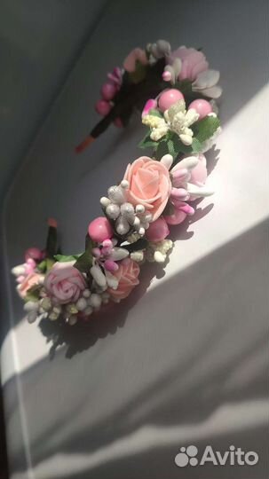 Ободки из цветов