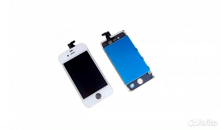 LCD дисплей для Apple iPhone 4S (белый)
