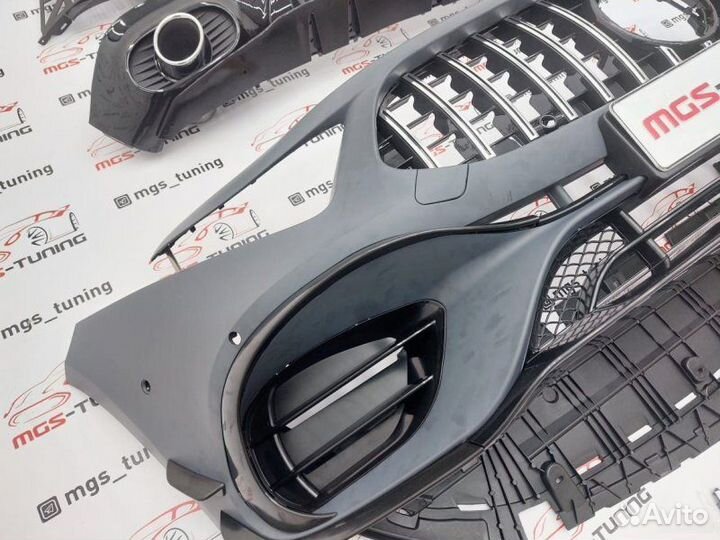 Обвес Mercedes A-Class w177 стиль A35 AMG седан