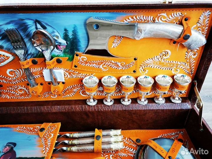 Шашлычный подарочный набор