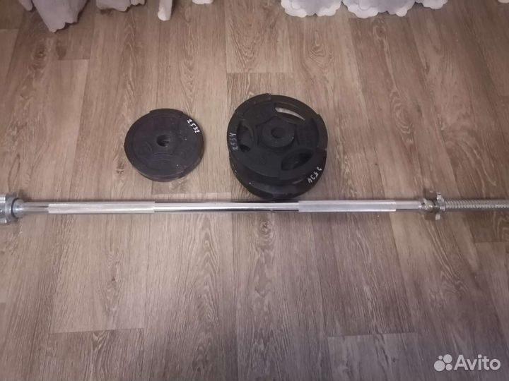 Штанга гриф блины
