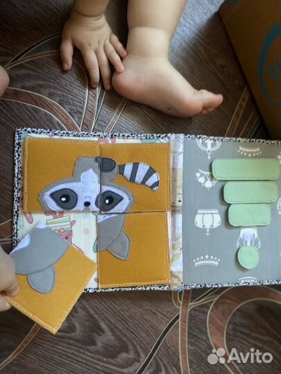 Мягкие книги из фетра