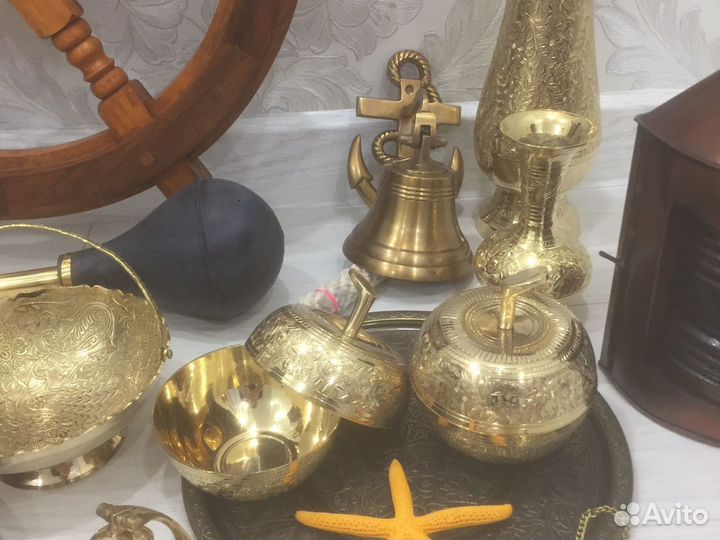 Керосиновые Фонари Лампы Штурвал Рында Якорь