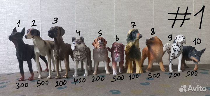 Фигурки животных Schleich, Papo, CollectA, Mojo