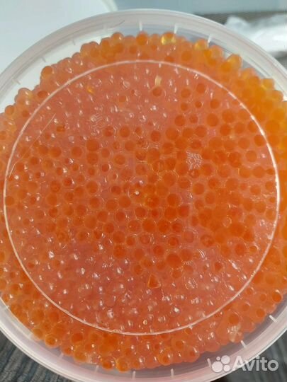 Красная икра с о. Сахалин и Камчатки