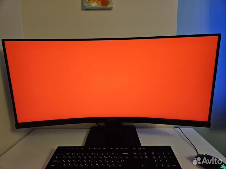 Монитор Philips 34 Ultrawide Curved