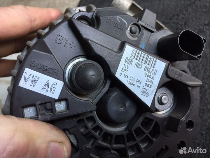 Оригинал генератор VAG Vw, Audi, Skoda, Seat