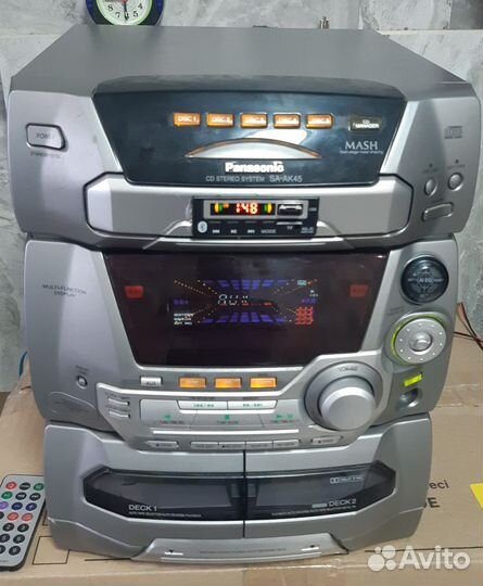 Музыкальный центр panasonic sa ak-45