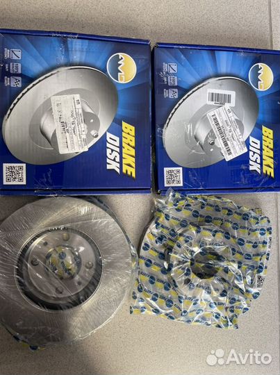 Тормозные диски передние, KIA Rio