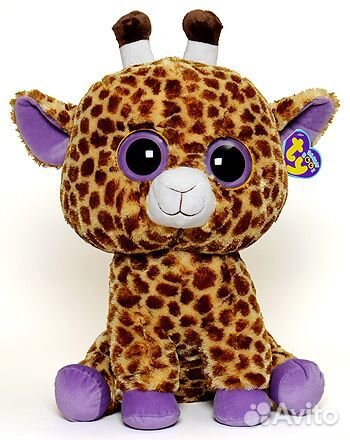 Мягкая игрушка Жираф Safari с больш глазами 40см