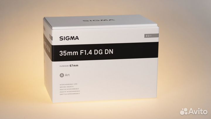 Sigma AF 35mm F/1.4 DG DN Art Sony E