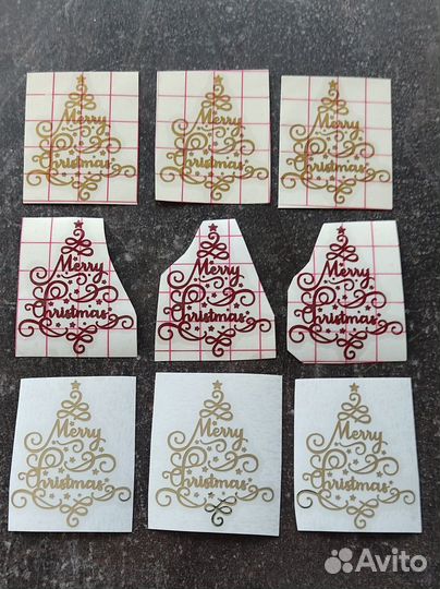 Наклейки из самоклейки и винила