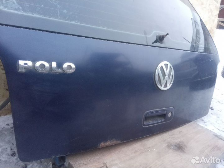 Дверь багажника со стеклом VW Polo 2001г хэтчбек