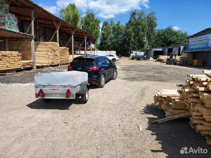 Прицеп с габаритами 2945х1550х775 мм. Доставка