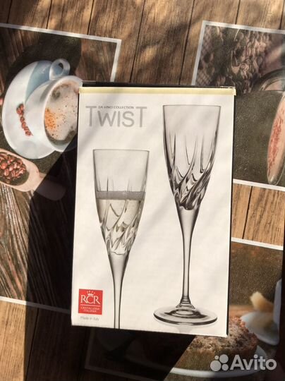 Ножи и бокалы thomas и twist