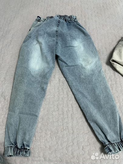 Джинсы для девочки 128