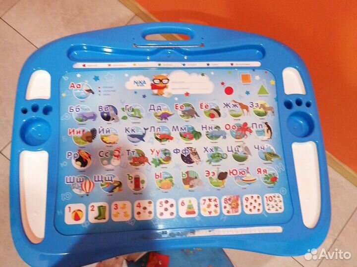 Детский развивающий стол со стульчиком