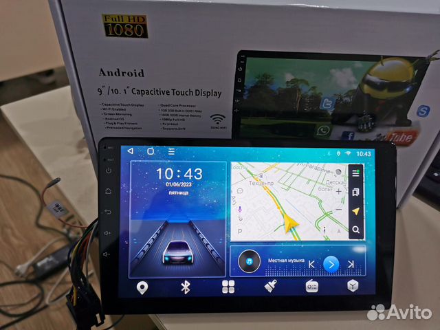 Магнитола на андроид 8 ядер 4G 2-32