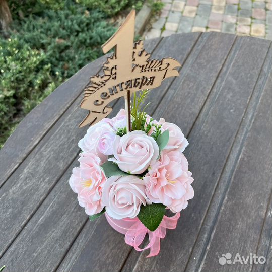 Букеты из мыльных роз