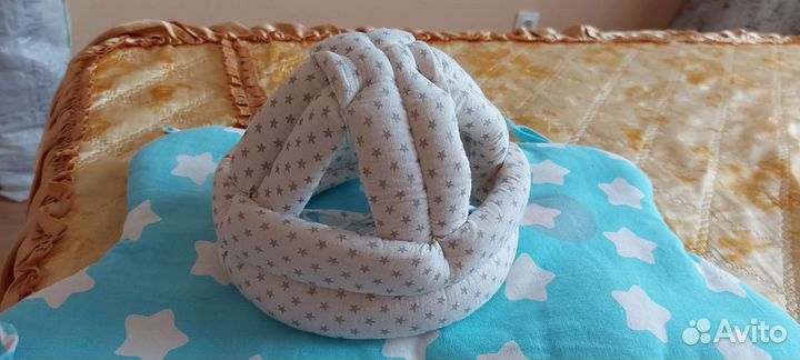 Шапка-шлем противоударный для малышей