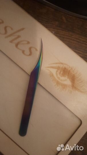 Пинцет для наращивания ресниц