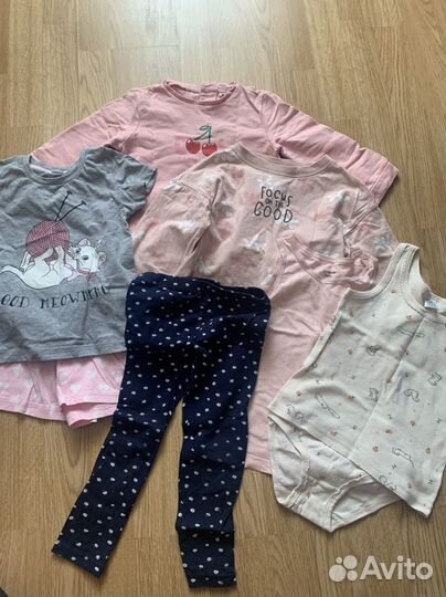 Вещи пакетом на девочку 92 98