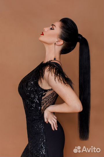 Натуральный хвост assa шиньон