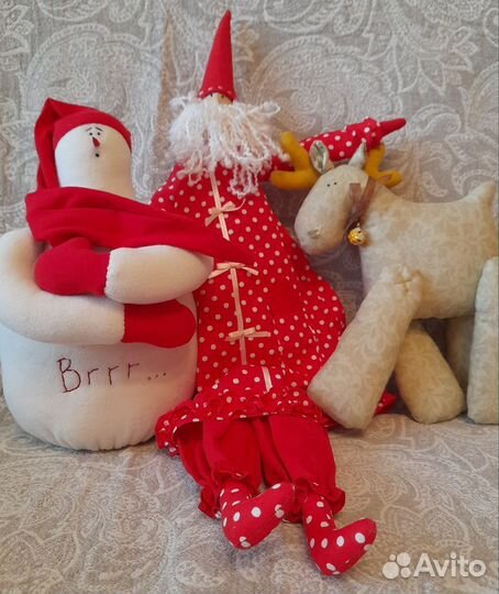 Интерьерная кукла тильда