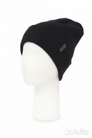 Шапка с отворотом из шерсти Гольфстрим