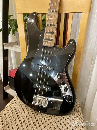 Бас-гитара Cort Jazz Bass GB64JJ-BK GB Series