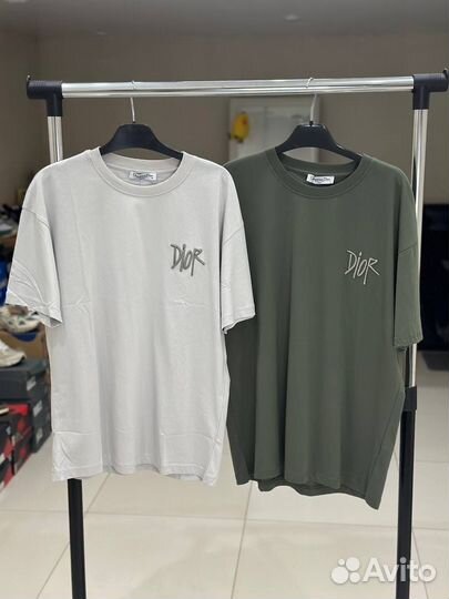 Футболка мужская dior оверсайз