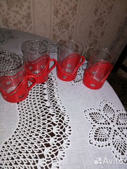 Стакан с подстаканником