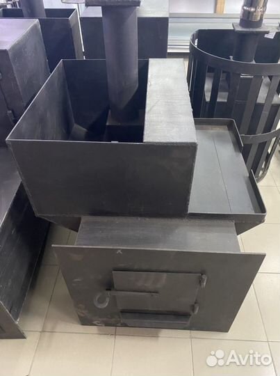 Печь банная на 3 помещения Горыныч