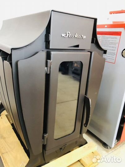 Печь камин с водяным контуром