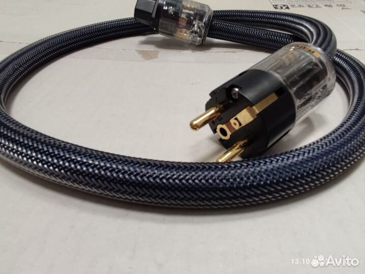 HI END медный кабель питания 1м