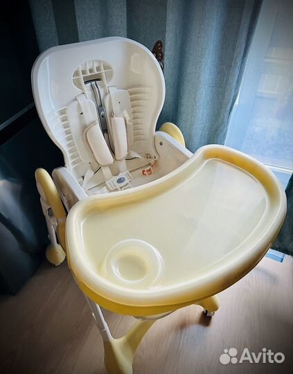 Стул для кормления Corol S1 Жёлтый (воздушный шар)