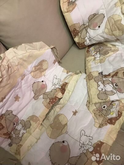 Бортики в детскую кроватку